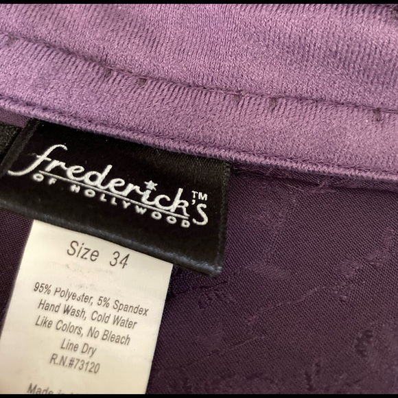 Frederick’s of Hollywood Purple Corset - Picture 7 of 7